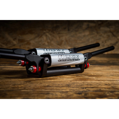 Fasst Flexx 15 Degree Quad Low Handlebars For Yamaha Raptor 660/700 - Black - FL-1001-15-31